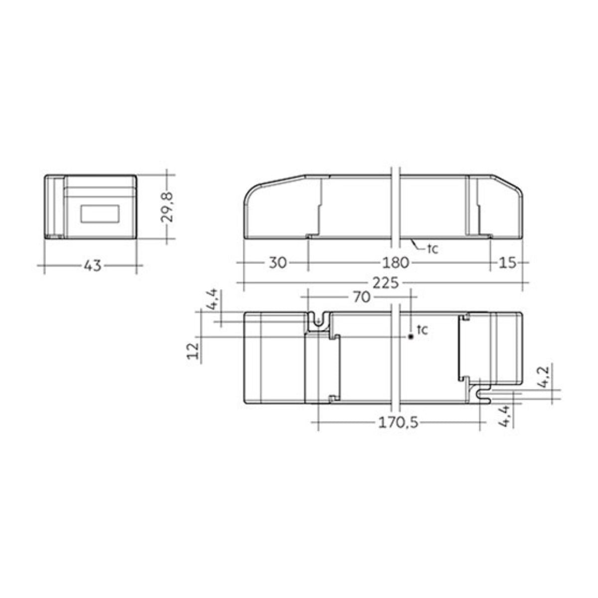 LC 60W 24V on/off - LED-Treiber
