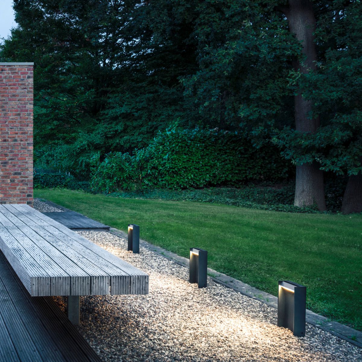 Slat Poller - Gartenleuchte