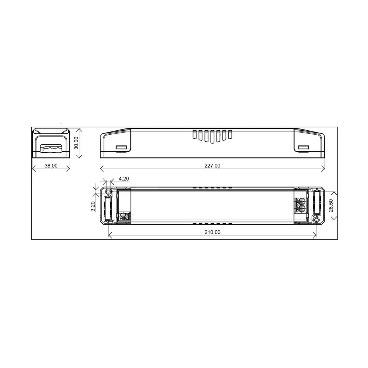 Eaglerise LS 24V 80W DALI(2) / SwitchDim - LED-Treiber