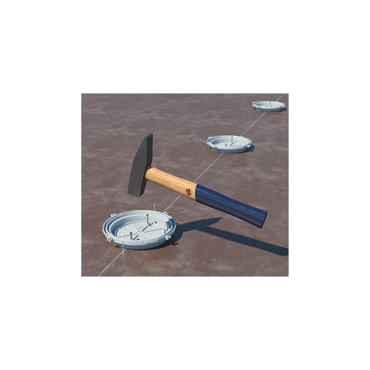 Frontteil Sichtbeton HaloX 100 - Einbaugehäuse