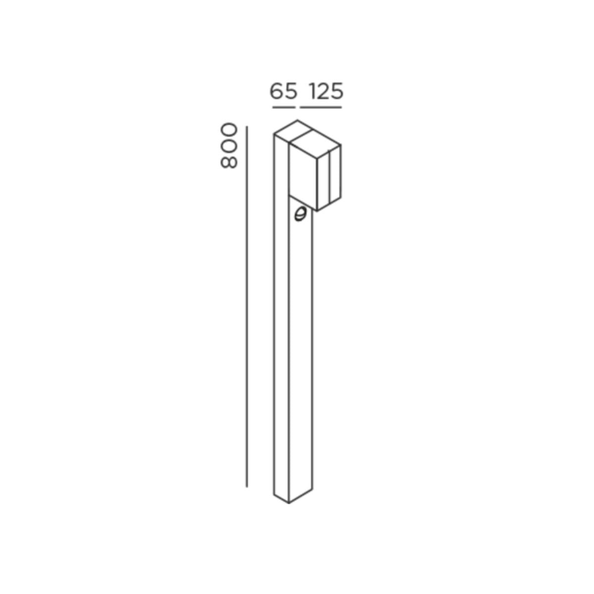 Cut Poller Control - Gartenleuchte