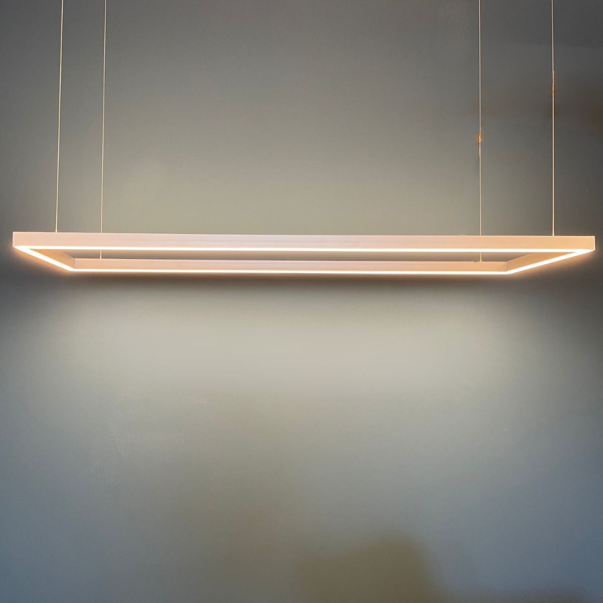 LiLo Pendelleuchte "Quadro" Aluminium