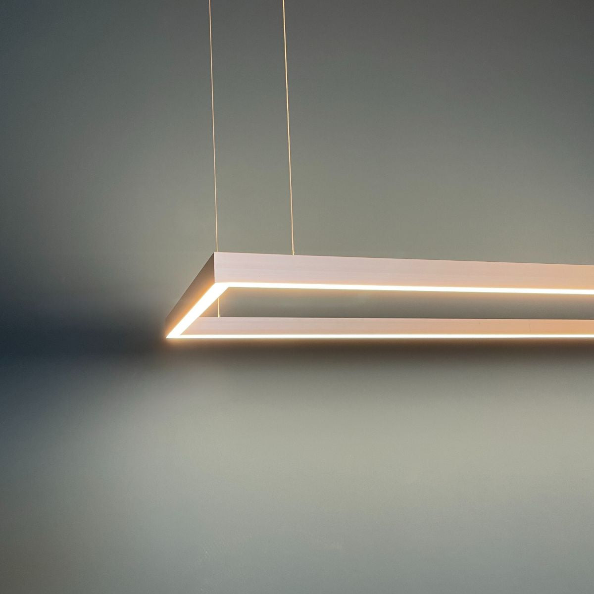 LiLo Pendelleuchte "Quadro" Aluminium