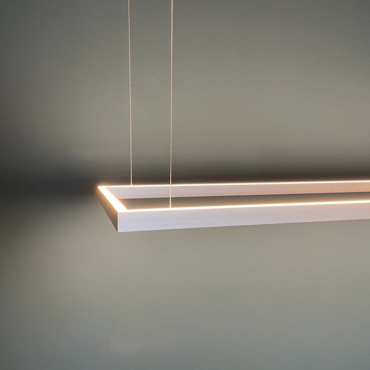 LiLo Pendelleuchte "Quadro" Aluminium