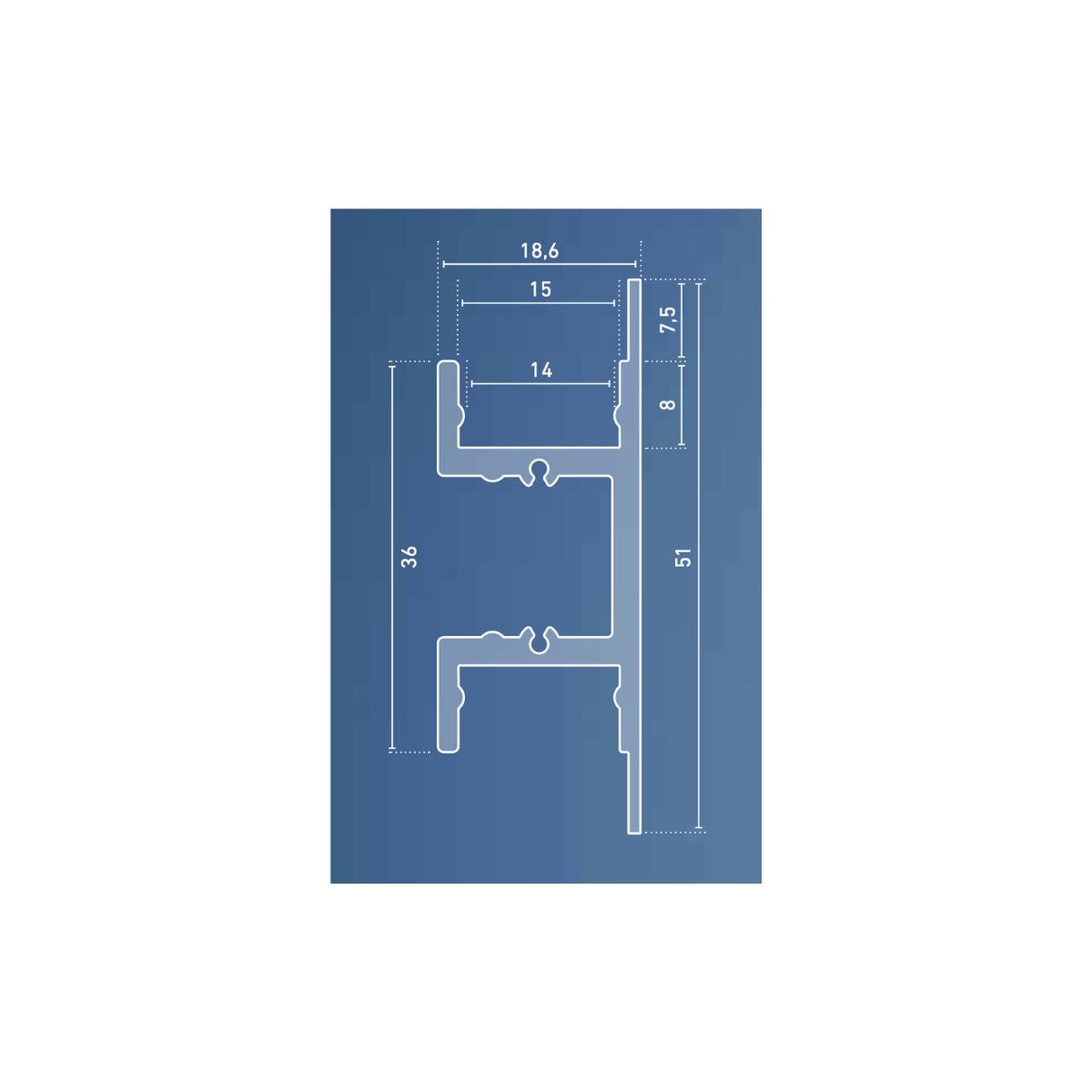 Walllight 3.0 - LED-Profil