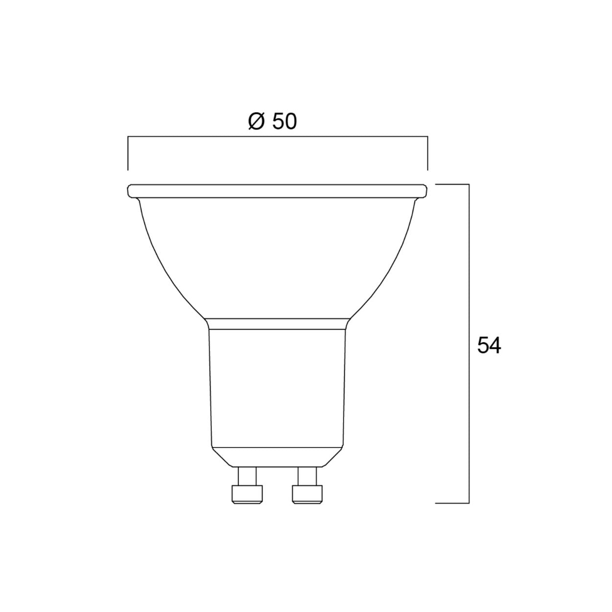 LED GU10 5W dim 927 - Leuchtmittel