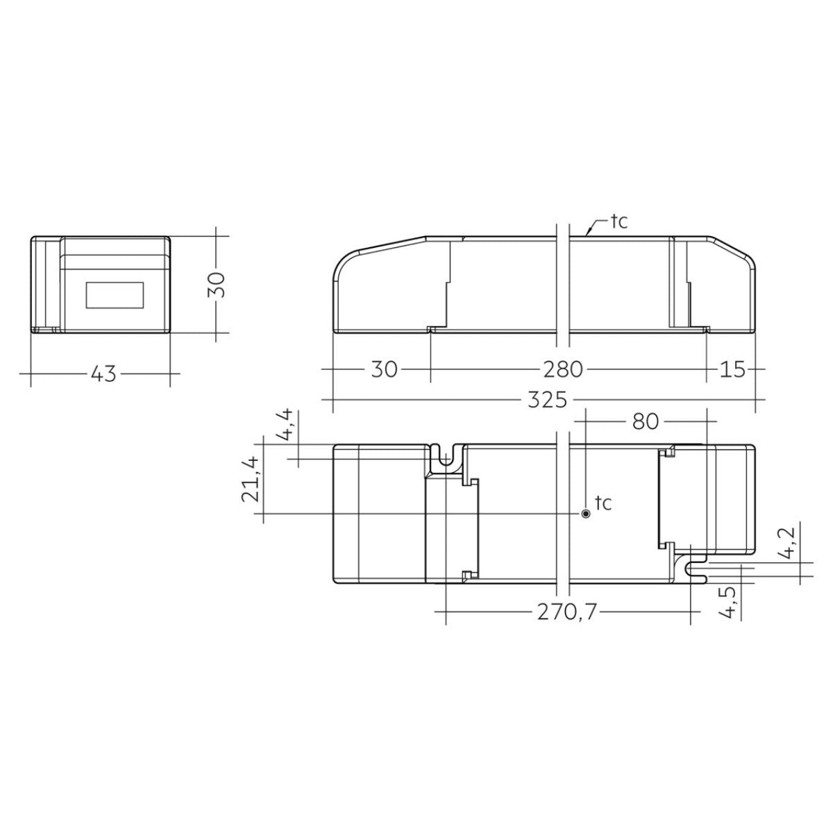 LC 200W 48V SC SNC - LED-Treiber