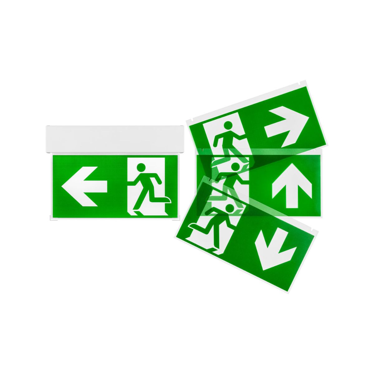 Notausgangsschild EM ready2apply Basic Exit 30m - Fluchtwegbeleuchtung