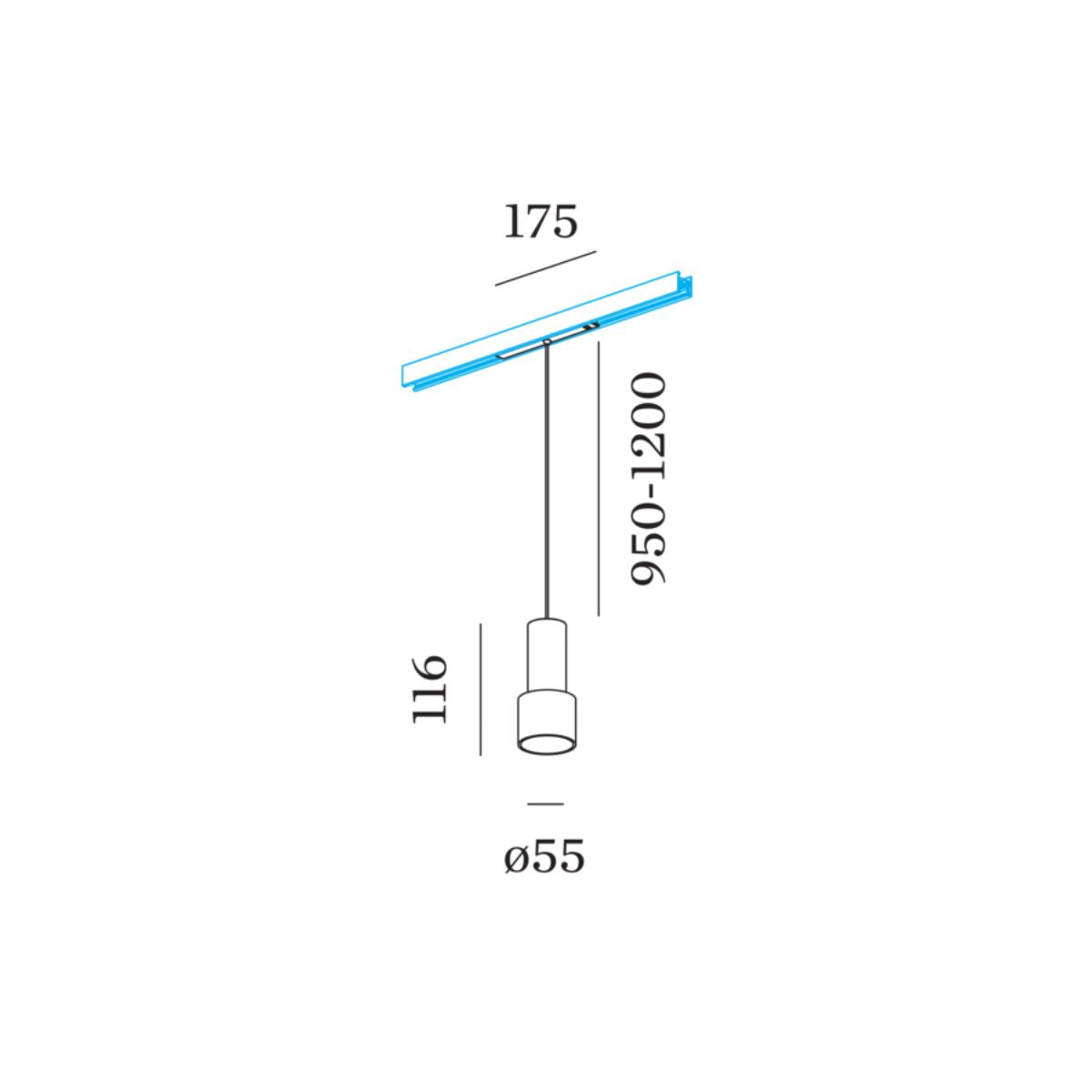ODREY on STREX 1.1 - 48V Pendelleuchte