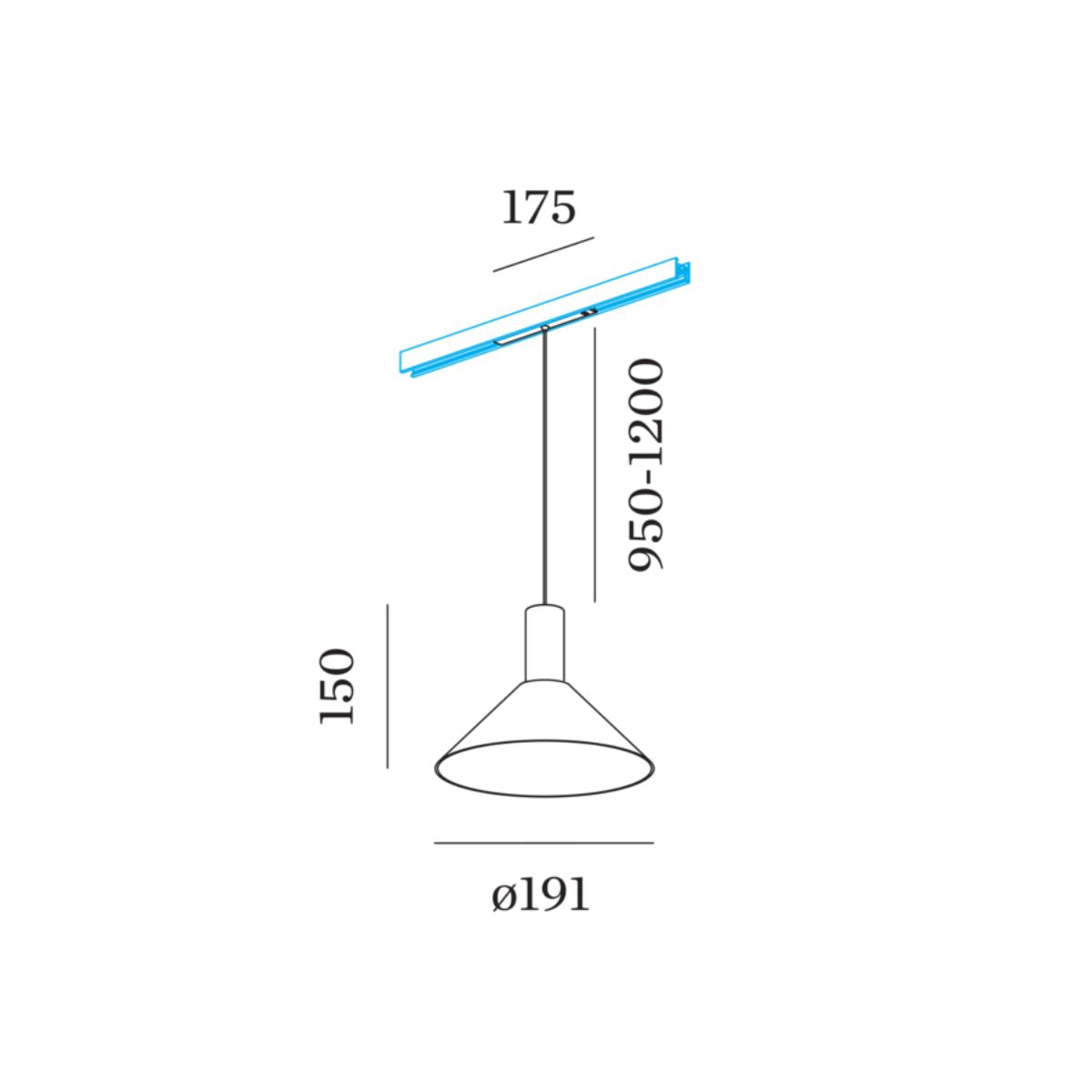 ODREY on STREX 1.6 - 48V Pendelleuchte