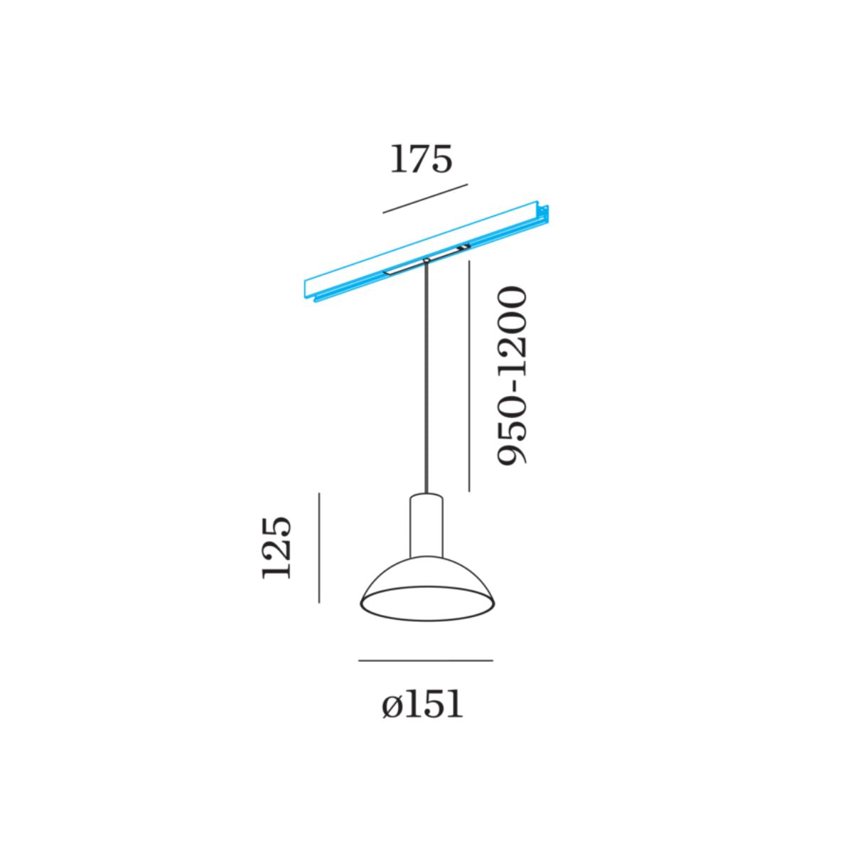 ODREY on STREX 1.7 - 48V Pendelleuchte