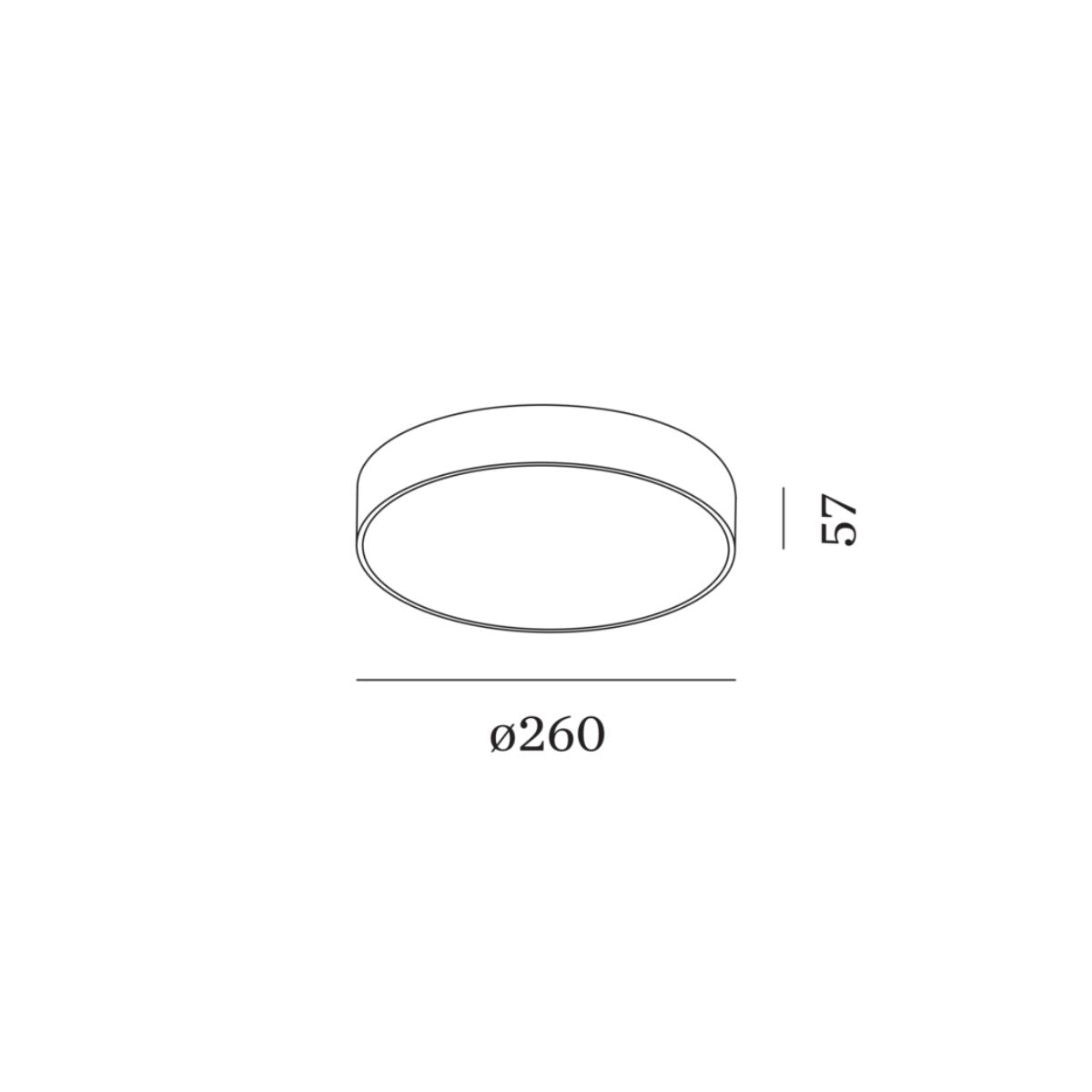 Roby 2.6 - Anbauleuchte