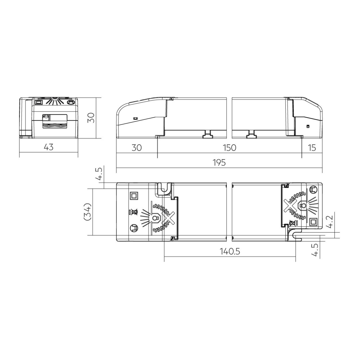 LC 35W 24V DALI / SwitchDim - LED-Treiber
