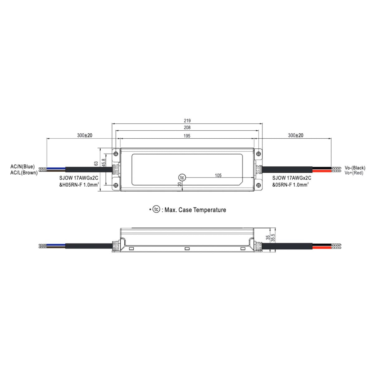 Mean Well 24V ELG-150-24DA DALI - LED-Treiber