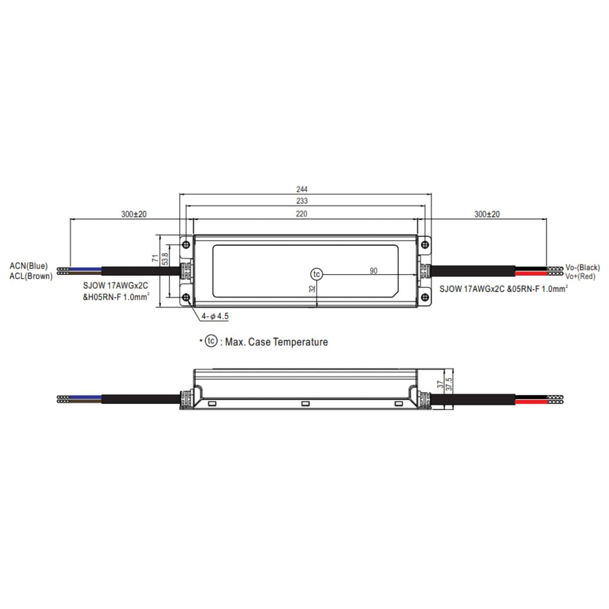 Mean Well 24V ELG-240-24DA DALI - LED-Treiber
