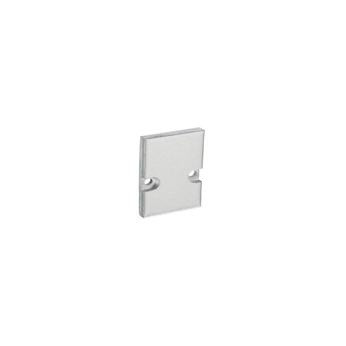 18.5x30mm Endkappe Alu - LED-Profilzubehör