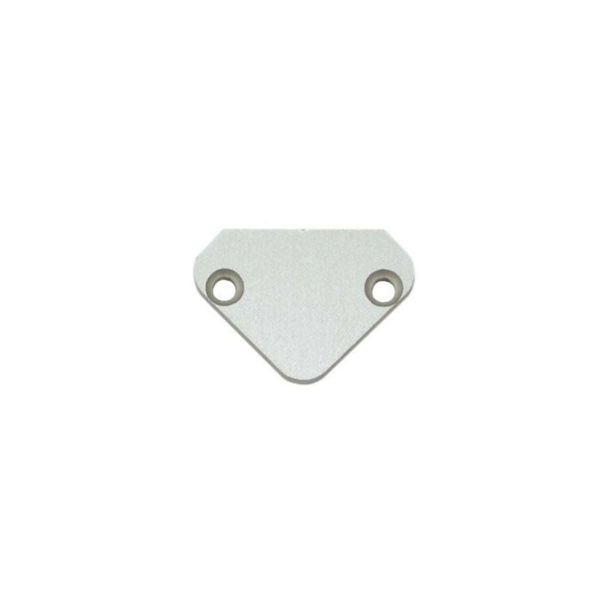 18.8x18.8mm Eck Endkappe Alu - LED-Profilzubehör