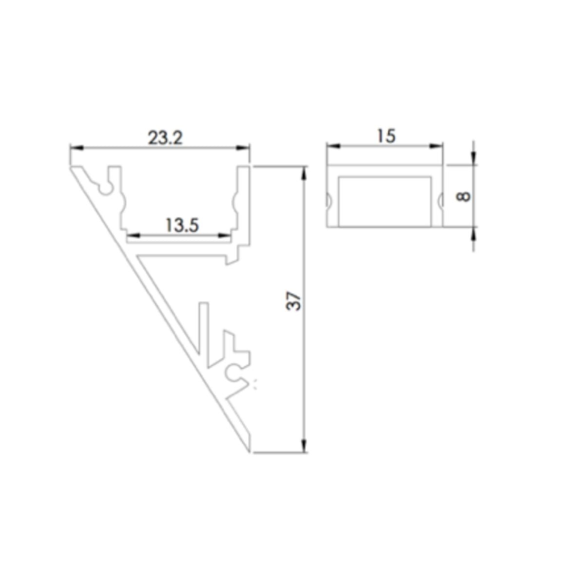 Walllight 1.0 - LED-Profil
