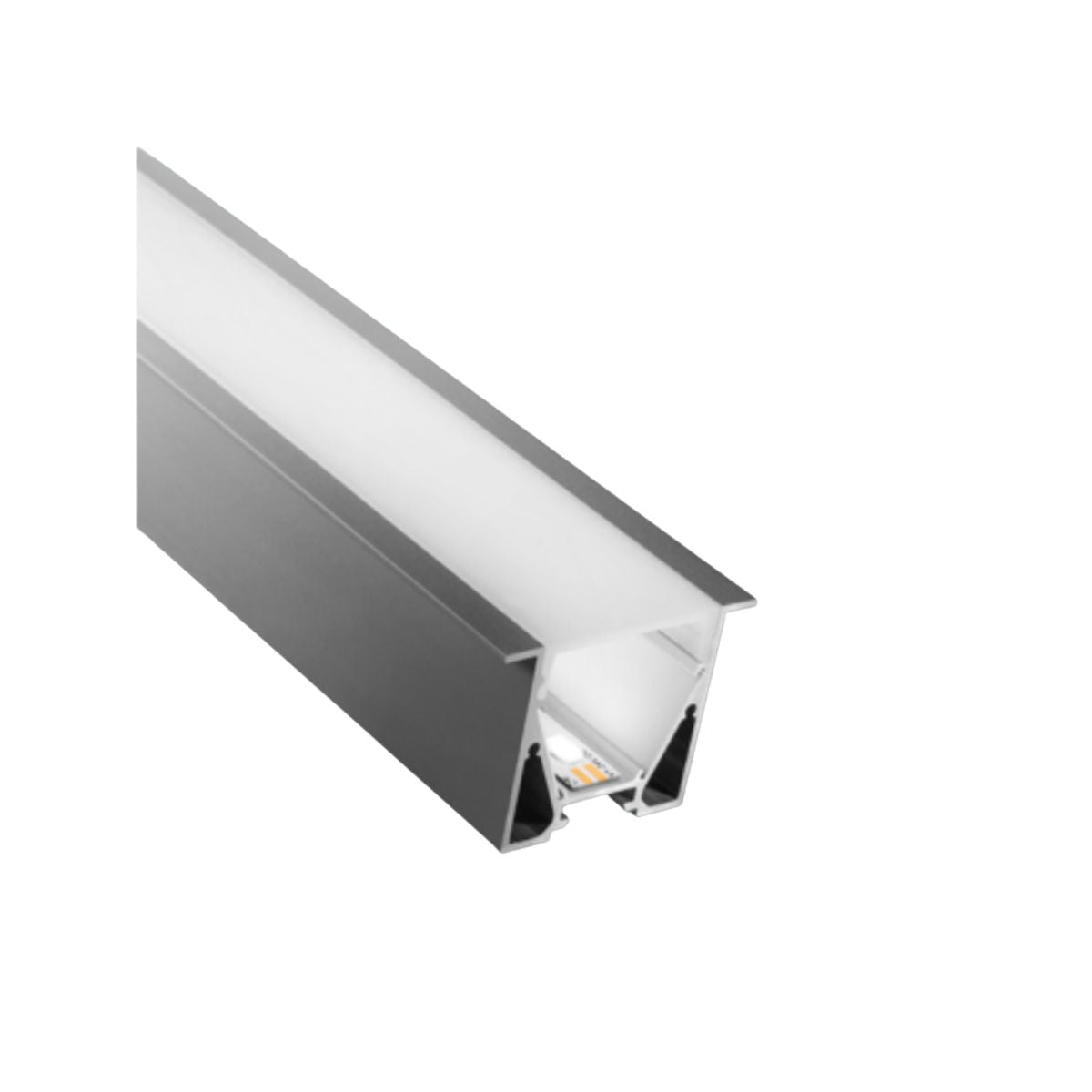 30x30mm mit Kragen - LED-Profil