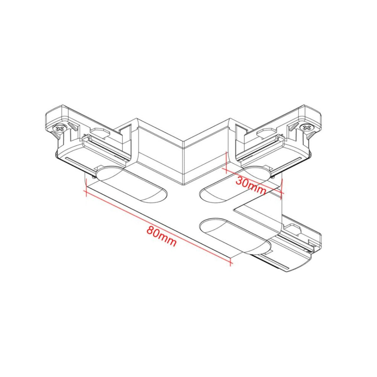 GB 39 T-Verbinder - Stromschiene