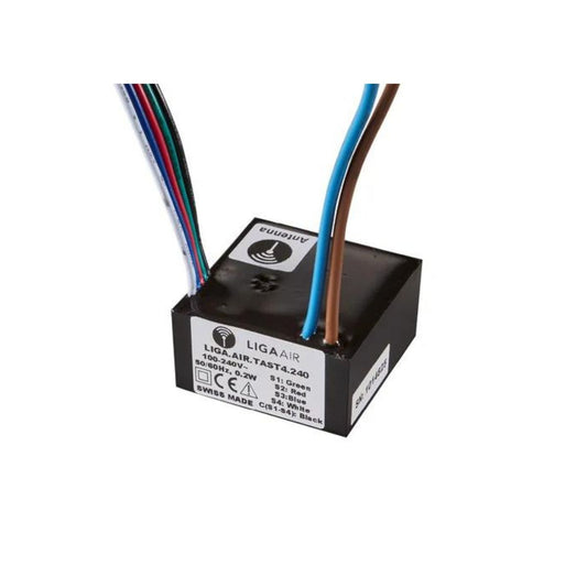 Tastermodul LIGAAIR 4-Kanal für das CASAMBI Netzwerk.