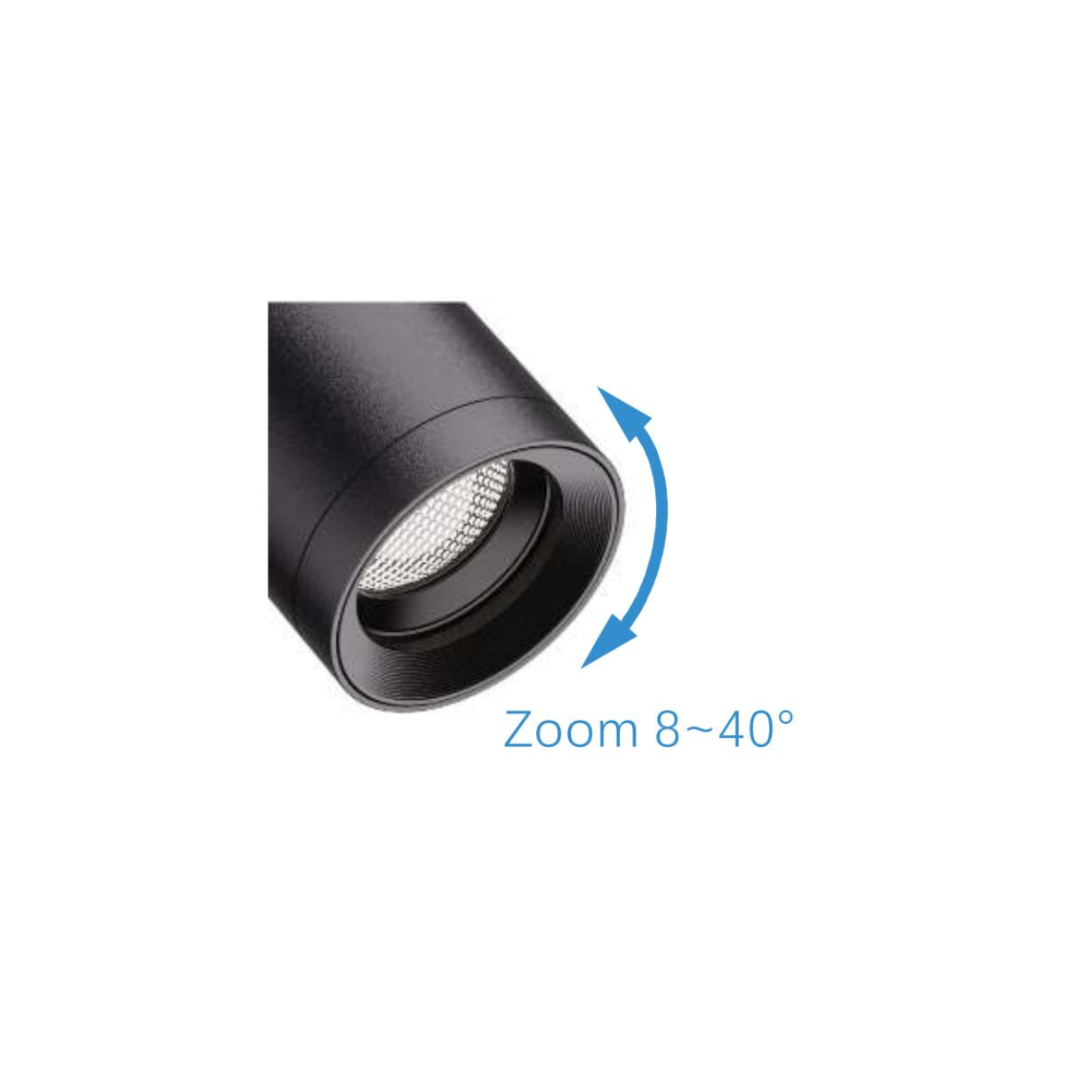 Zoom Spot - 48V Stromschiene