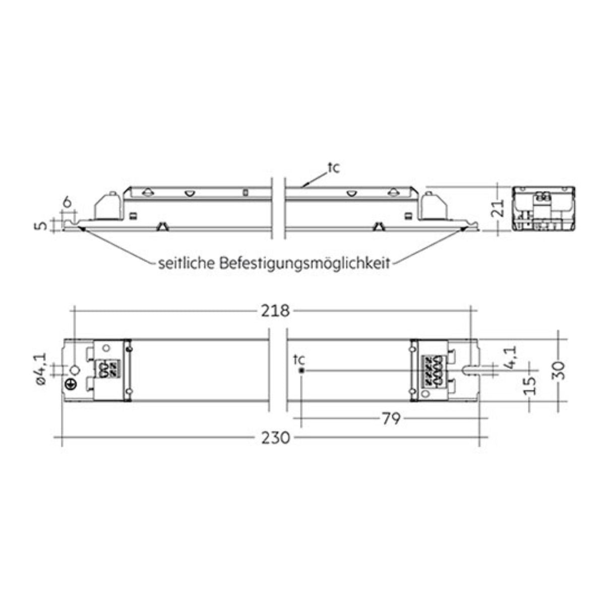 LC 35W 24V low profile on/off - LED-Treiber