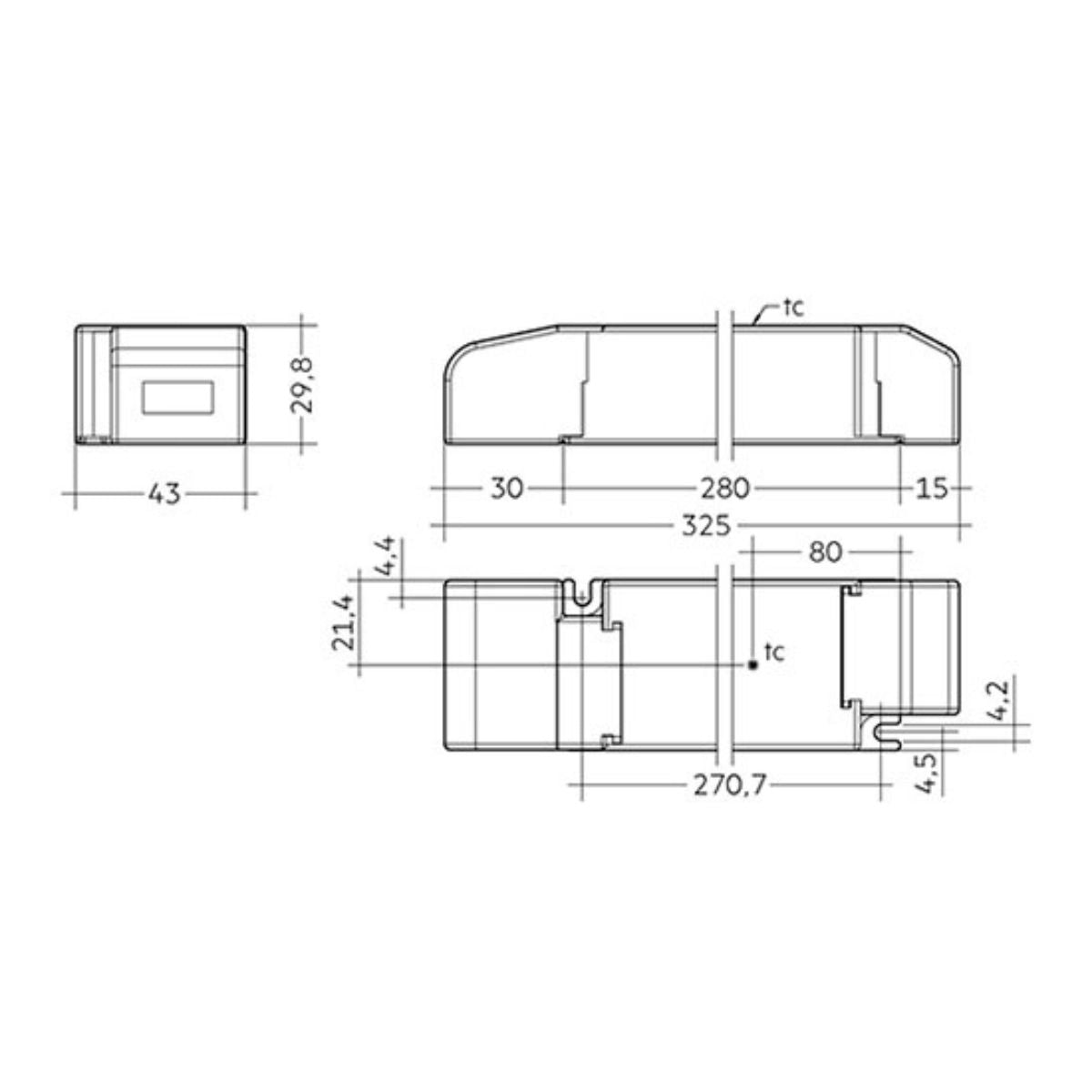 LC 200W 24V on/off - LED-Treiber