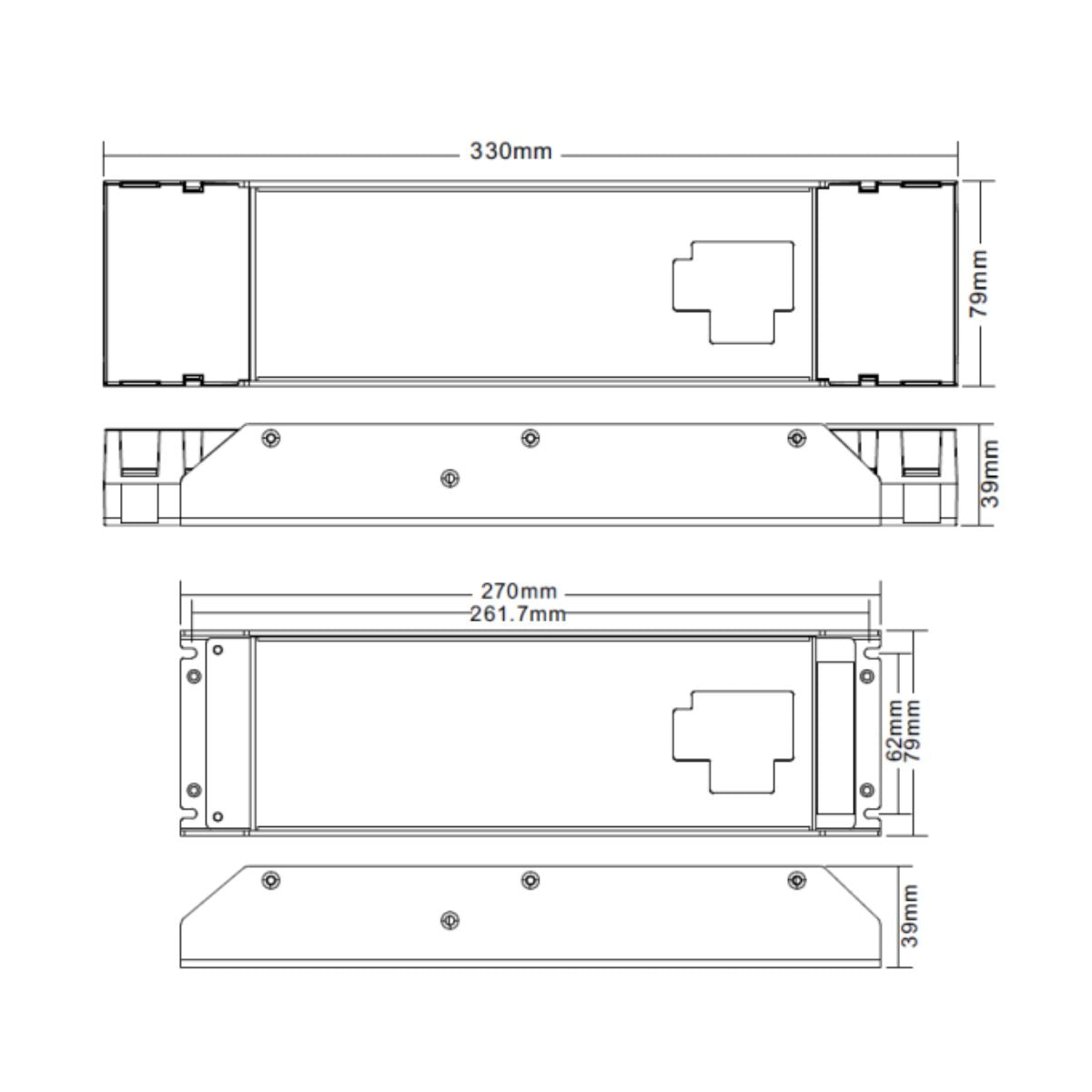 SRP TRIAC 200W 24V - LED-Treiber