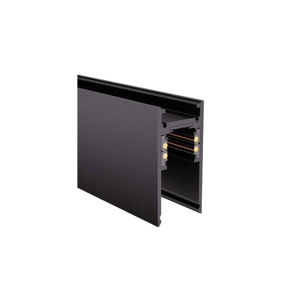 48V Stromschiene High, magnetisches Schienensystem aus Aluminium für flexible LED-Beleuchtung, einfache Montage, ideal für moderne Lichtkonzepte im Innenbereich