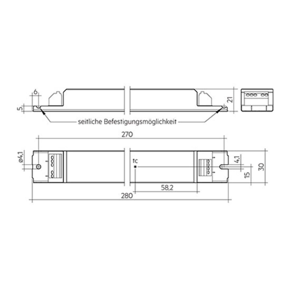 LC 35W 24V low profile DALI / SwitchDim - LED-Treiber