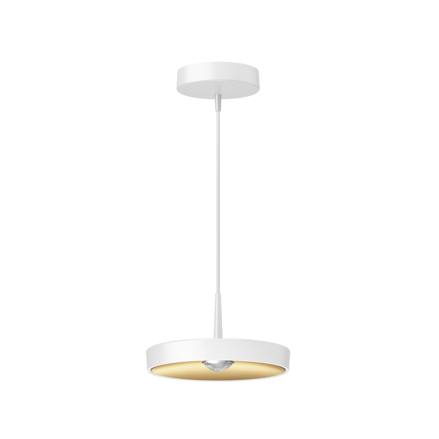 KIVO Ø270mm mit Baldachin, DALI/TouchDIM - Pendelleuchte