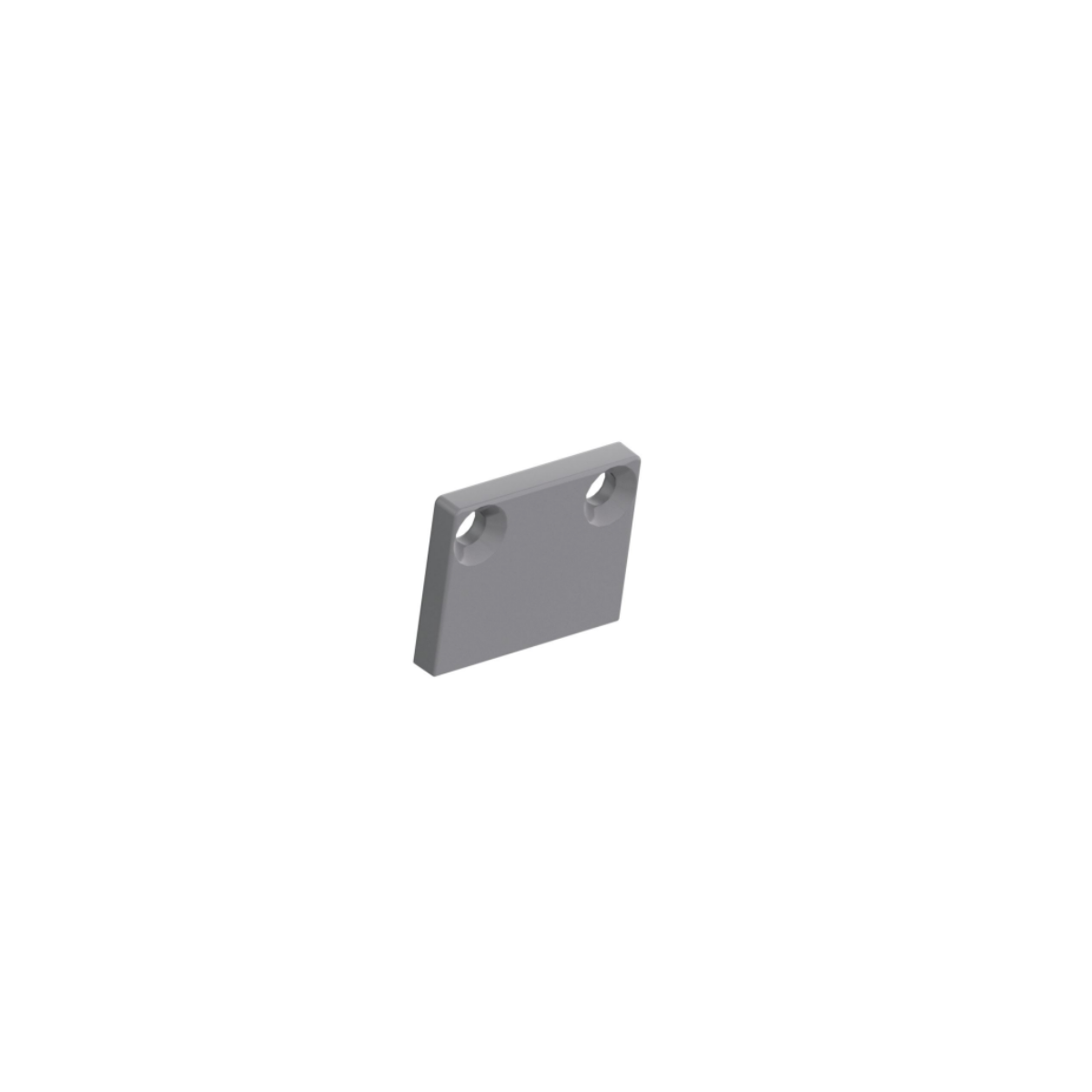 15x12mm Endkappe Kunststoff - LED-Profilzubehör
