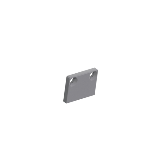 15x12mm Endkappe Kunststoff - LED-Profilzubehör