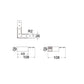 Eckverbinder Low - 48V Stromschiene