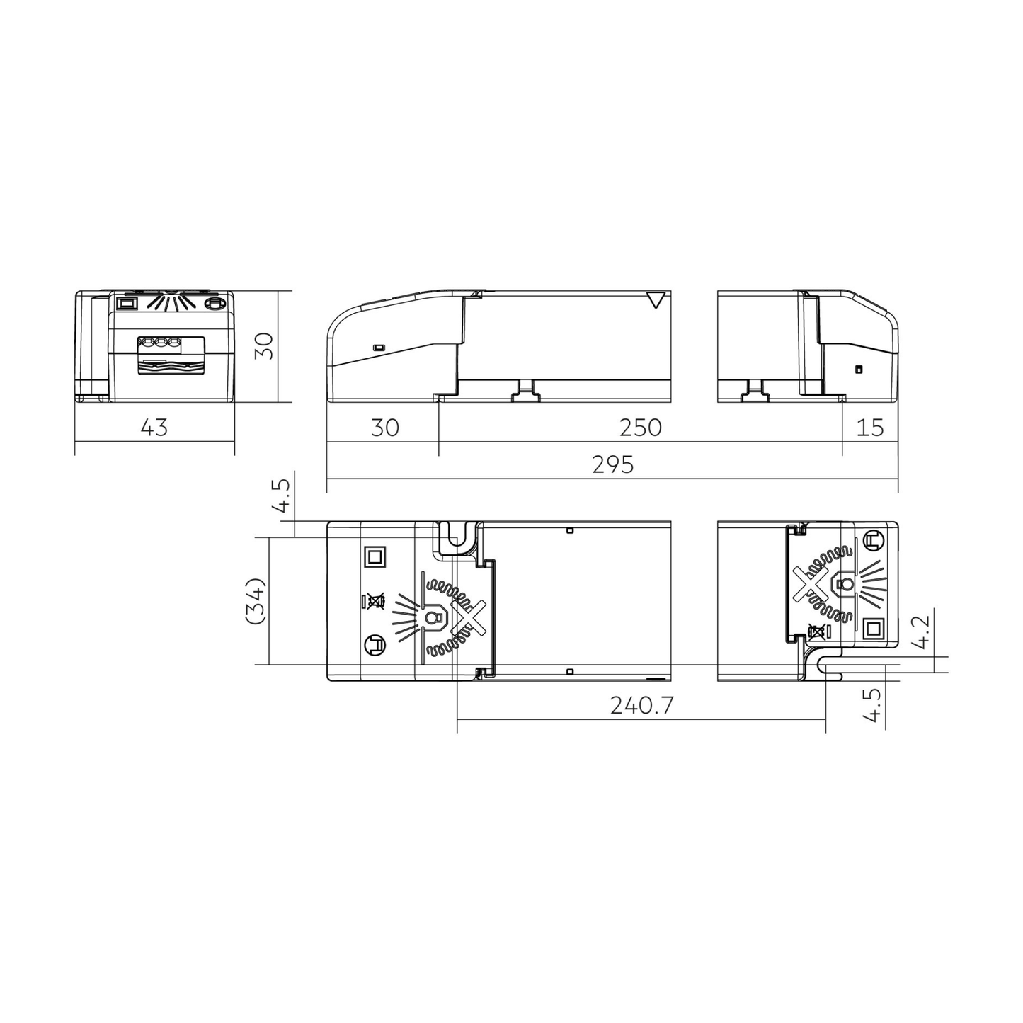 DALI LC 100W 24V one4all DALI / SwitchDim - LED-Treiber