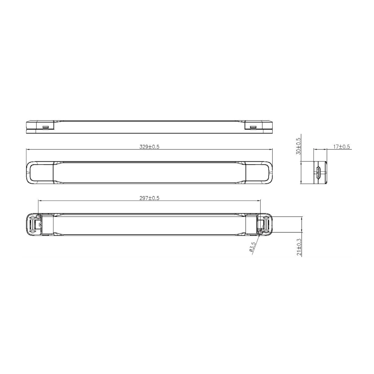 Netzgerät Eaglerise 24V 60W on/off - LED-Treiber