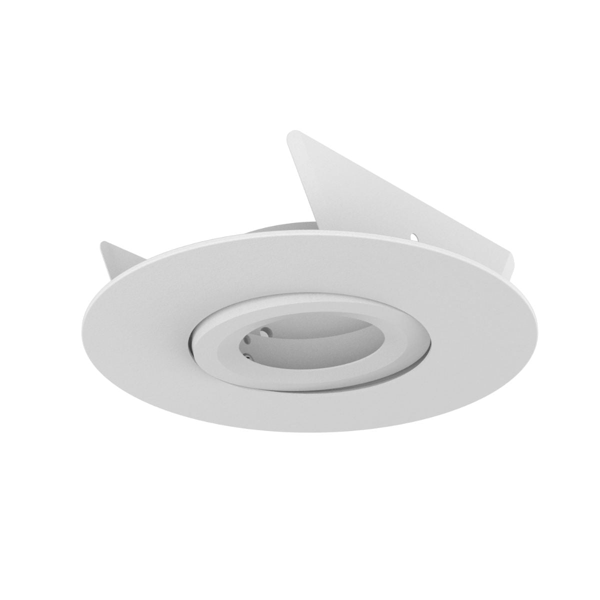 Einbauring 120 mm Weiss mit Blattfeder – stabiler Einbauring zur sicheren Befestigung von MR16 LED-Spots von Lichterloh