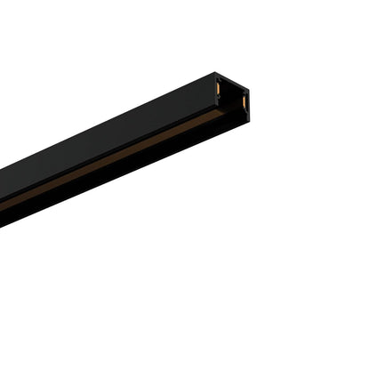 Stick Track Schienensystem in Schwarz, flexibles 48V LED-Stromschienensystem, einfache Installation, ideal für moderne und individuelle Lichtlösungen im Innenbereich
