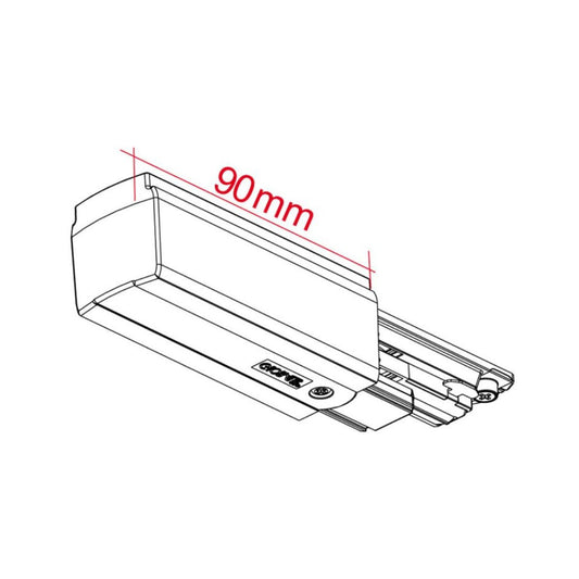 XTSC 611 Einspeisung Links - Stromschiene