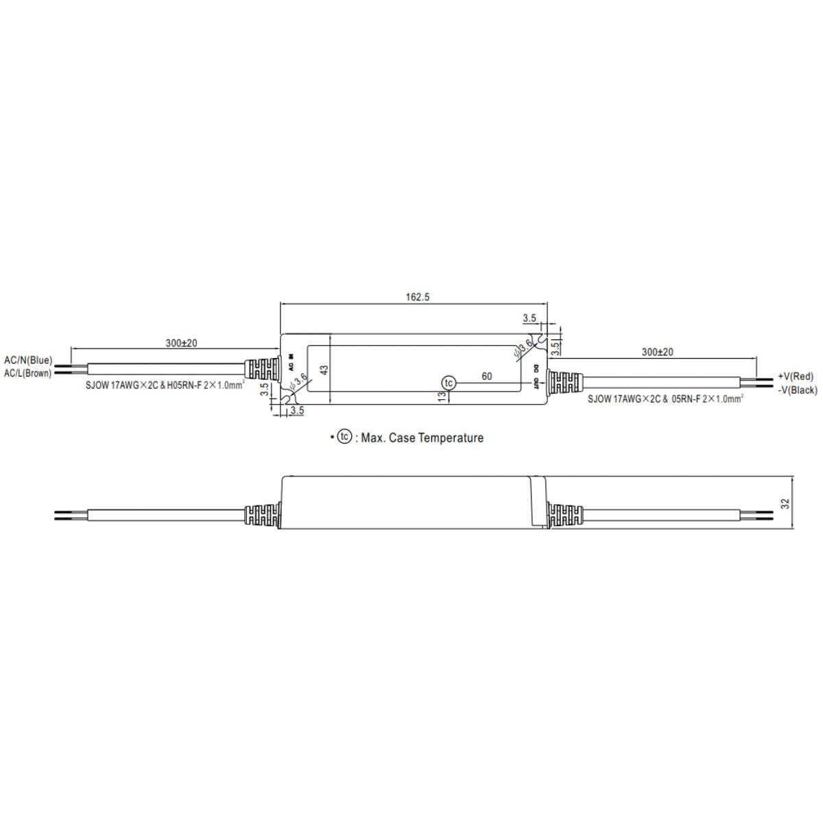 Mean Well 24V LPF-40-24 on/off - LED-Treiber