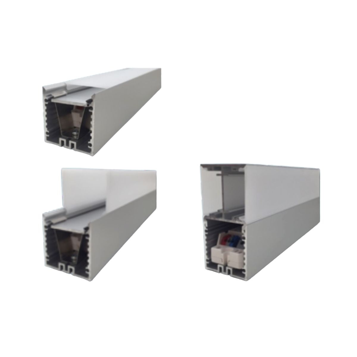Aufbauprofil zu Modular 40x42mm - LED-Profilzubehör