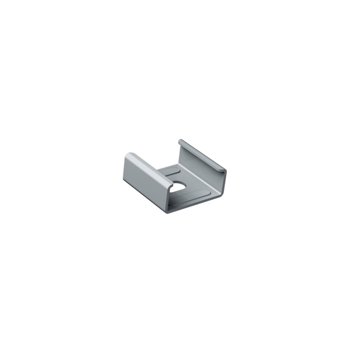 10.5x10.5mm Halteklammer Edelstahl - LED-Profilzubehör