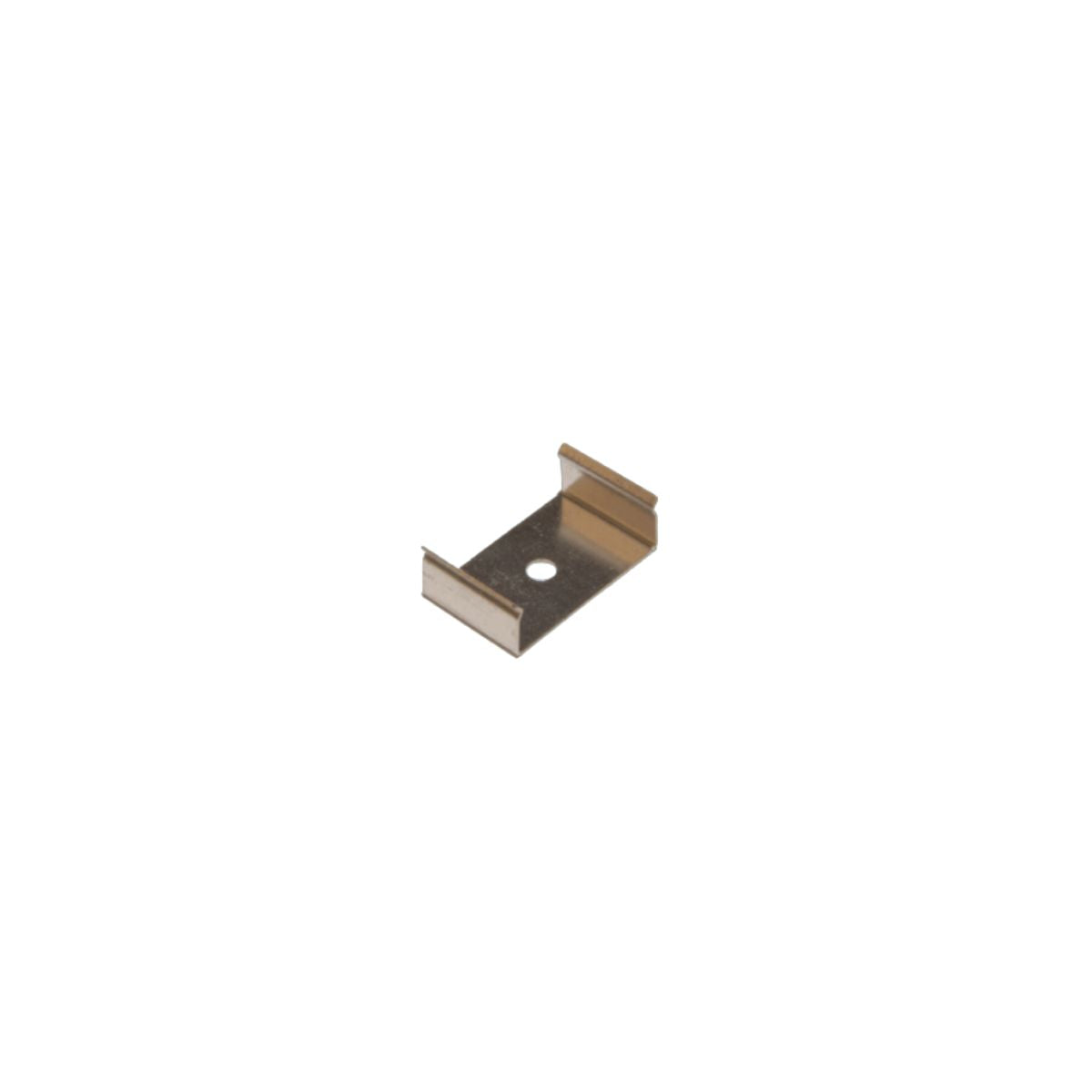 23.5x10mm Halteklammer Stahl V2A - LED-Profilzubehör