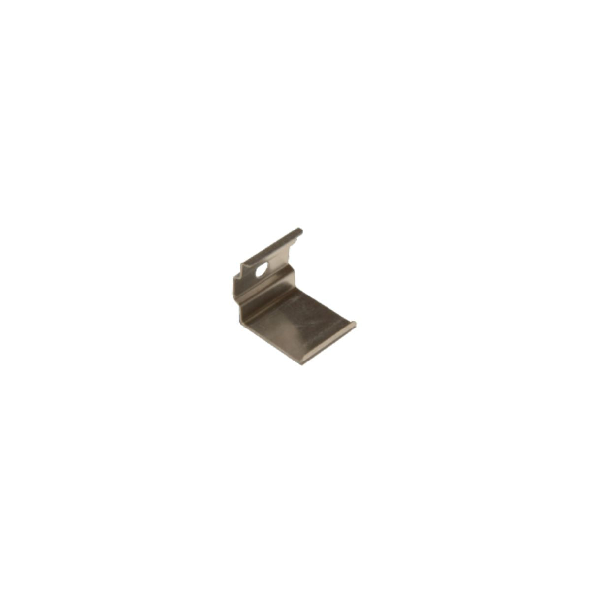 16x16mm Eck Halteklammer Stahl V2A - LED-Profilzubehör