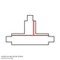 GB 37 T-Verbinder - Stromschiene