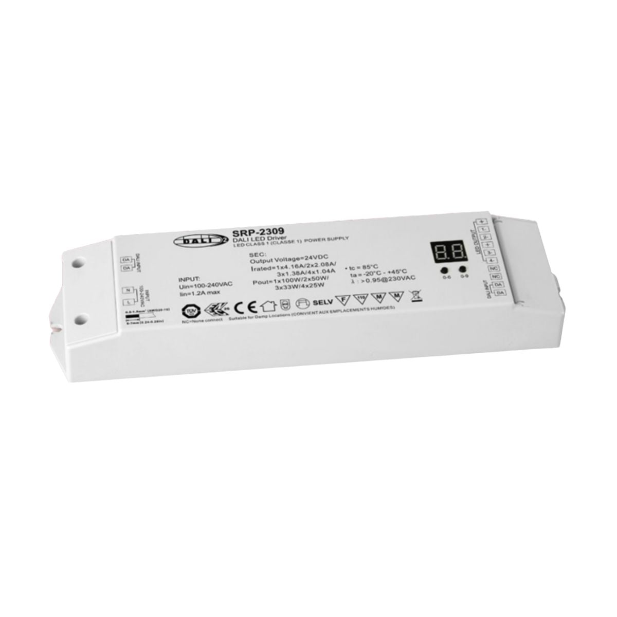 SRP-2309 120W DALI 4-Kanal - LED-Treiber