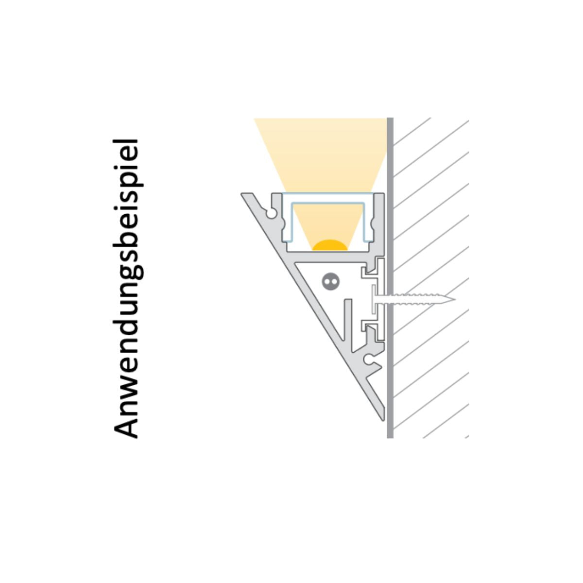 Walllight 1.0 - LED-Profil