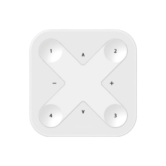 Smarte Beleuchtungslösung mit dem Xpress Casambi Taster. Konfigurierbar über die Casambi App für iOS oder Anroid.