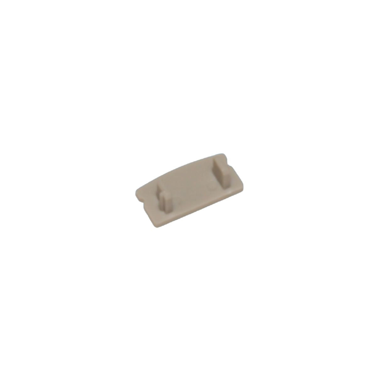 17.1x8mm Endkappe Kunststoff - LED-Profilzubehör